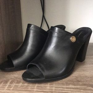 Tommy Hilfiger Black Mules